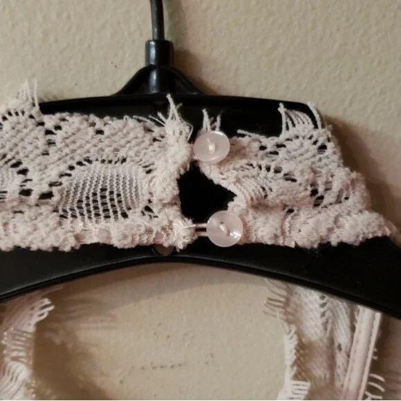 NWT Intimately Free People Taupe Harper Halter Lace Women's Dress Size S… - Picture 8 of 8